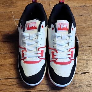 NWT Zoo York Red And Black Tennis Shoes Size 9 Style Rodney